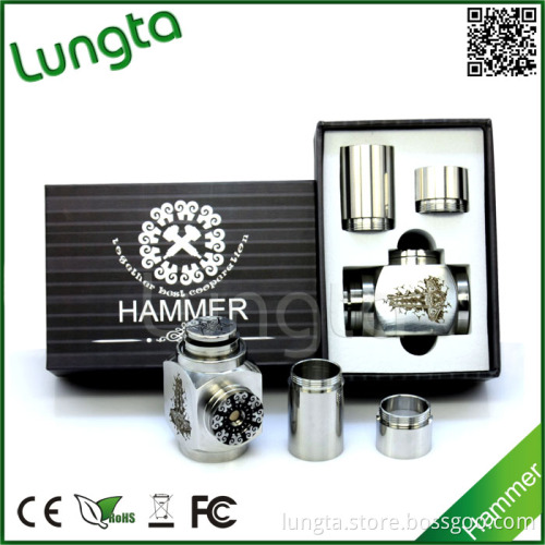 2014 Newest Big Battery Vape Mod Hammer Mod / Ecig Pipe Hammer Mod